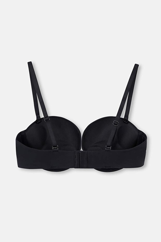 Sutien negru Julia fără bretele Push-Up Push-Up - 2