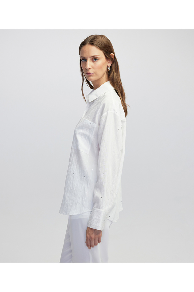 قميص مرصع بالترتر - 6