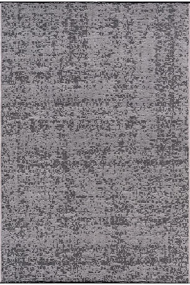 Pıxel PX001A Gri Halı Modern Şönil Yıkanabilir Pamuk Taban Salon Halısı Yatak Odası Mutfak Koridor - 3
