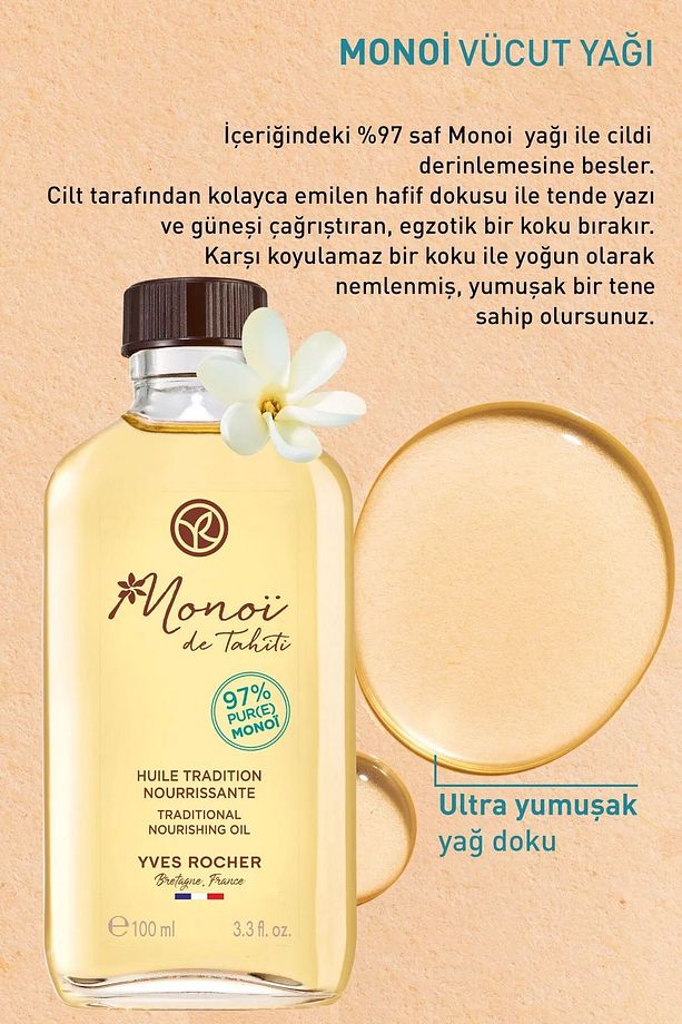 Monoi Vücut Yağı-100 ml-8198 - 2