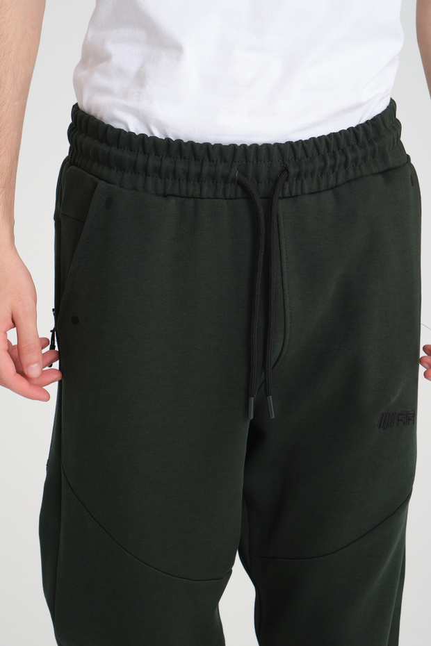 بنطال رياضي من الصوف بتقنية الزمرد وجهين - 6