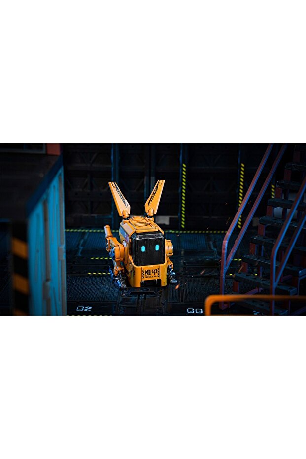 Alpha65 Sarı Özel Seri Robot Figürlü 65W Hızlı Şarj Adaptörü - 9