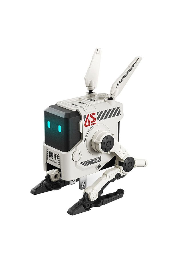 Alpha65 Beyaz Robot Figürlü 65w Hızlı Şarj Adaptörü - 3