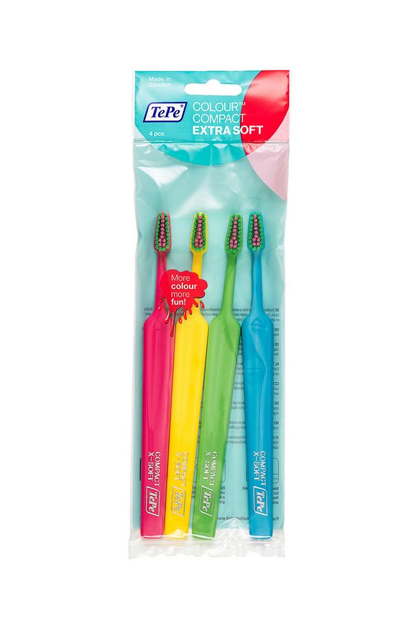 Günlük Kullanım Diş Fırçası Select Compact X-soft 4'lü T196 - 1