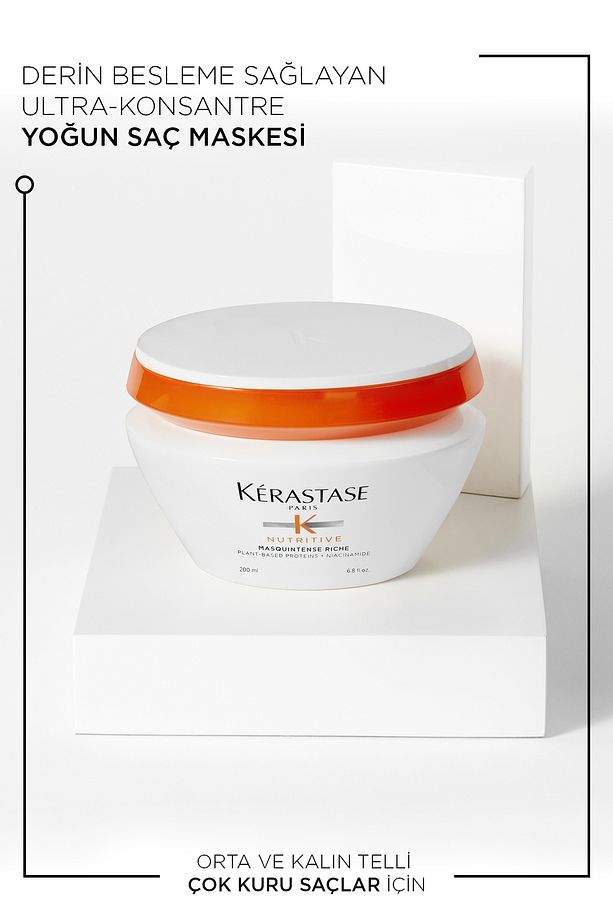 Nutritive Masquintense Riche Derin Besleme Sağlayan Yoğun Saç Maskesi 200 ml 200 ml - 2