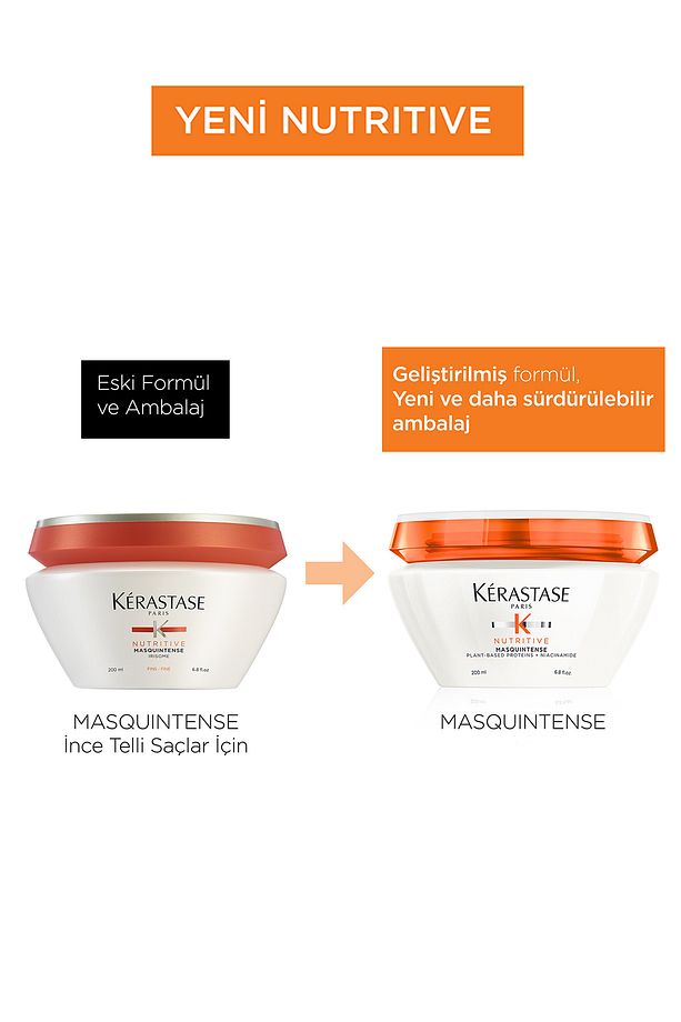 Nutritive Masquintense Derin Besleme Sağlayan Saç Maskesi 200 ml 200 ml - 3