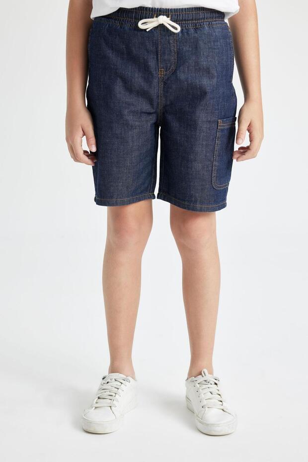 Erkek Çocuk Jean Şort D2687A824SM - 6