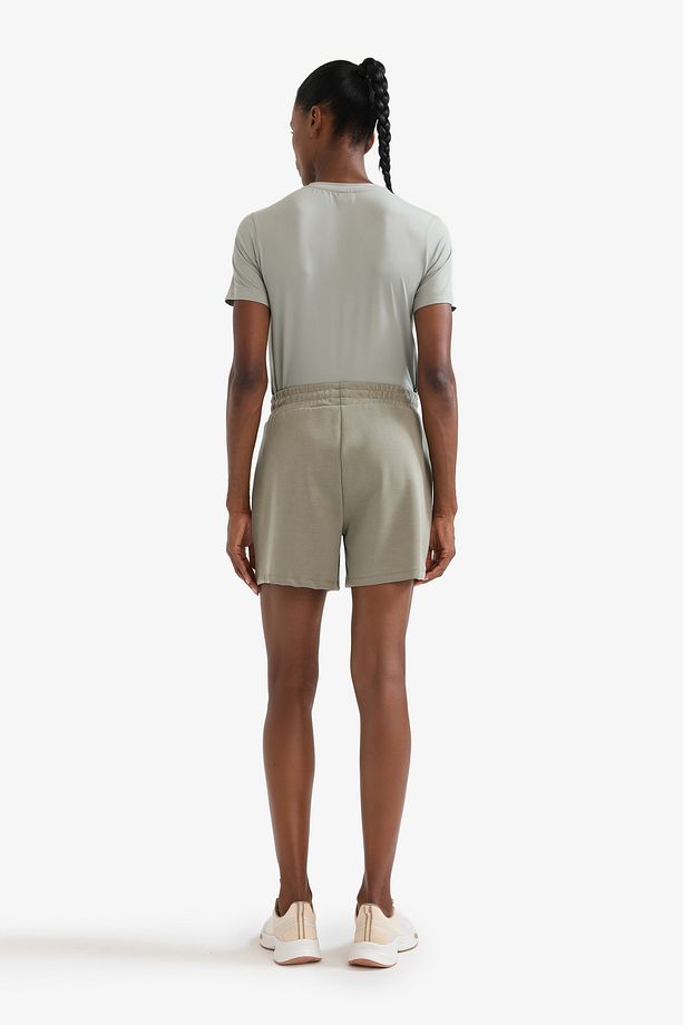 DeFactoFit Standart Fit Sporcu Kısa Paça Modal Şort F5001AX25SM - 7