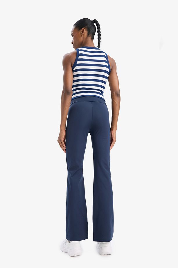 DeFactoFit Flare Fit Geniş Paça Sporcu Uzun Pantolon E7757AX25SP - 7