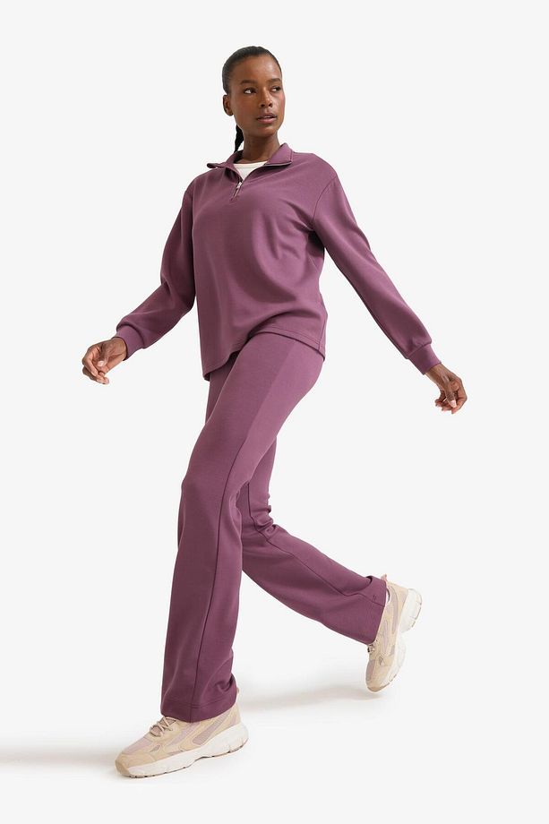 DeFactoFit Flare Fit İspanyol Paça Standart Boy Modal Sporcu Eşofman Altı E8957AX25AU - 2