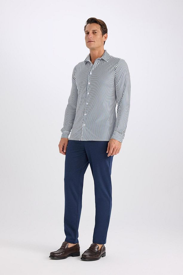 Jogger Yazlık Kumaş Pantolon Basic Düz Cepli Düz Paça T6317AZ25SP - 3