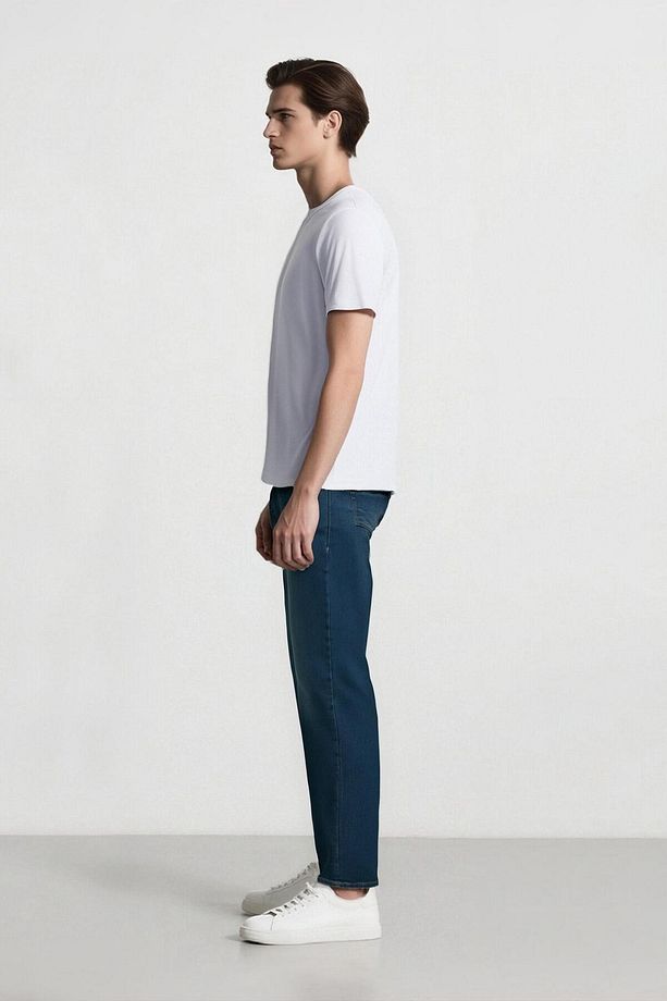 Sergio Regular Fit Normal Bel Boru Paça Jean Pantolon - 4