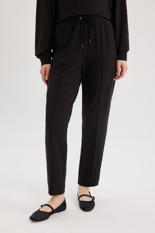 Harem Basic Düz Sweatshirt Kumaşı Pantolon D9363AX25SP - 3