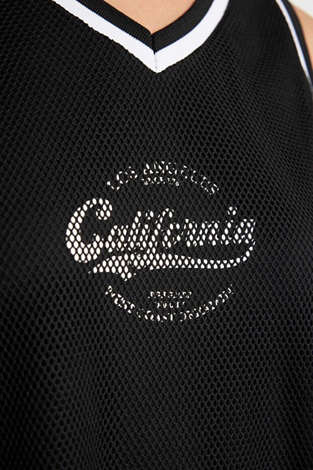 Fit V Yaka Kolsuz File Mini Elbise A1822ax23sm - 8