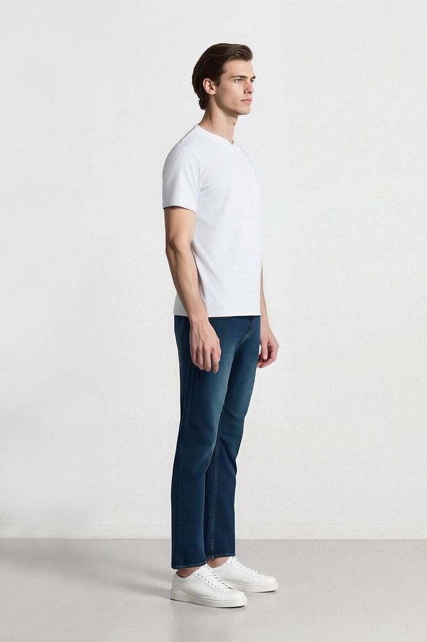 Sergio Regular Fit Normal Bel Boru Paça Jean Pantolon - 3