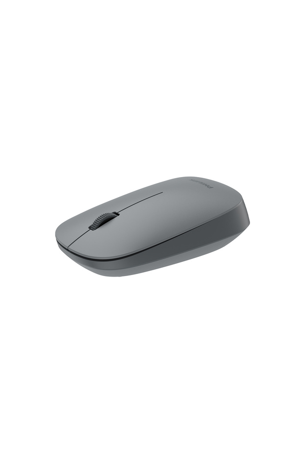 Spk7438 Kablosuz Mouse Bluetooth Mouse Çift Mod 3tuşlu Sessiz Mouse Gri Pil Dahil Resmi Distribütör - 3