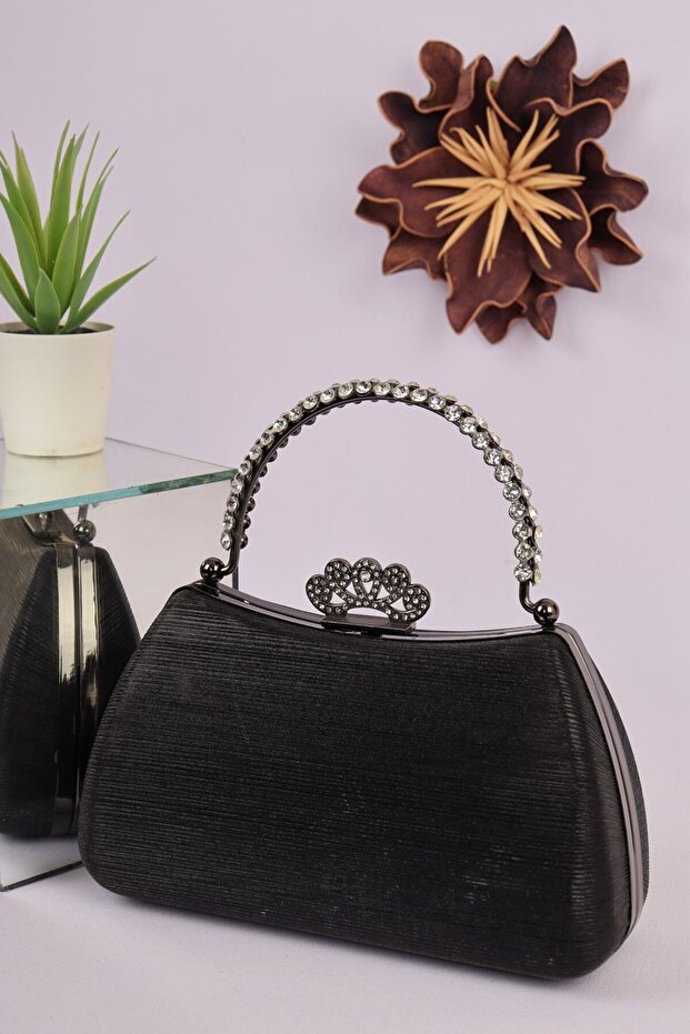 Elysara Eb0711 | Cinderella Butterfly Handle Evening Bag