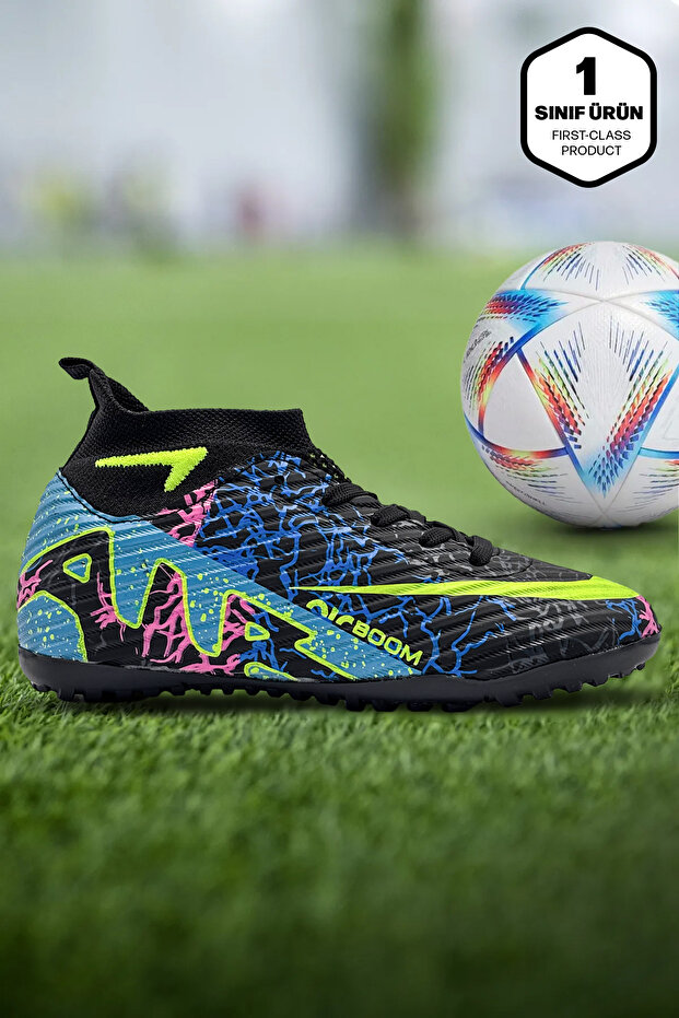 Çoraplı Halı Saha Ayakkabısı Twingo Laliga - 1