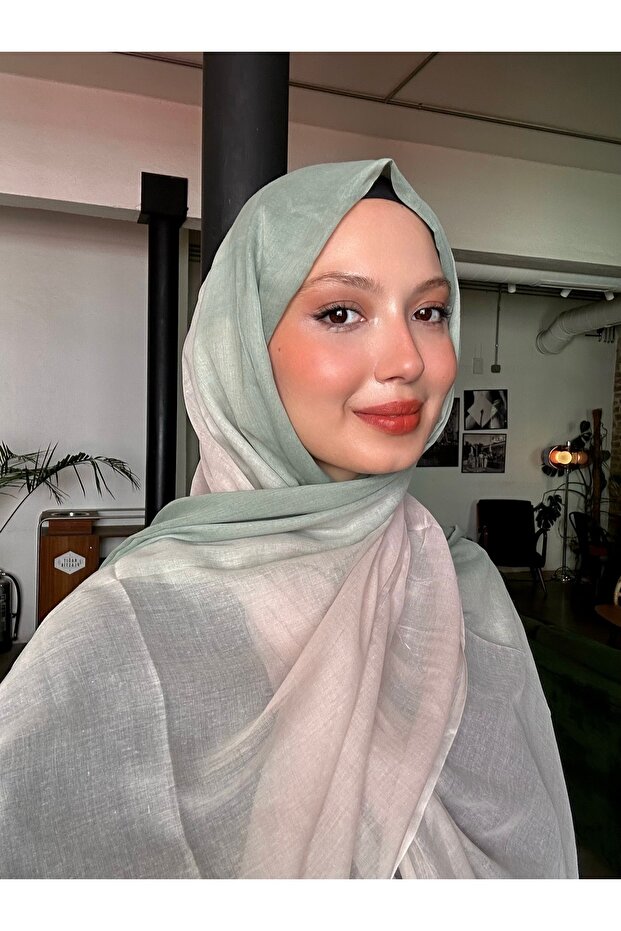 Cotton Gradient Shawl - 2