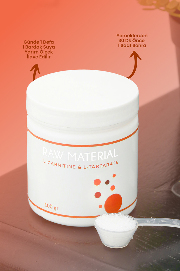 Material L-carnitine & L-tartarate 100 gr - 3