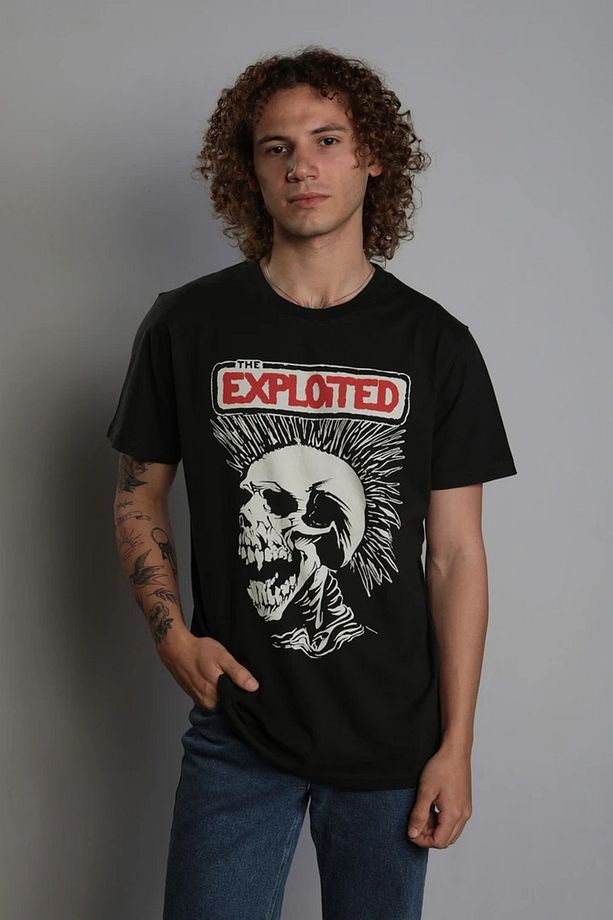Overdrive "the Exploited" Punk Rock T-shirt - 1