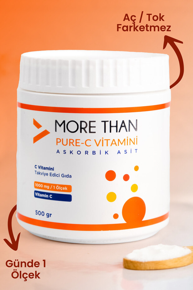 Pure C Vitamini (ASCORBİC ACİD) 500 gr - 3