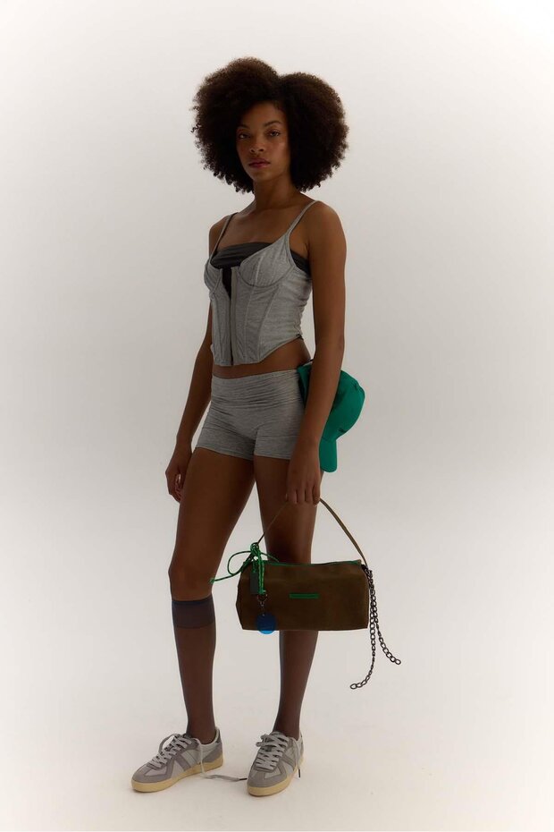 Huge Lang Bag Brown - 5