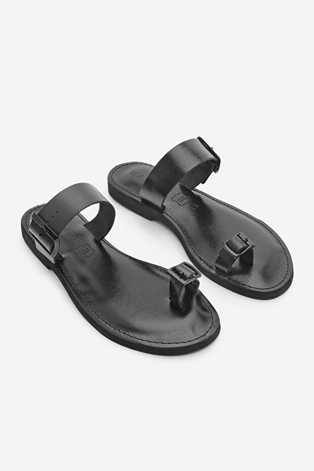 Női fekete Parve Günyetikili Ryslik Black Creek mélyebb bőrpántos Günyetikili gallér - 5