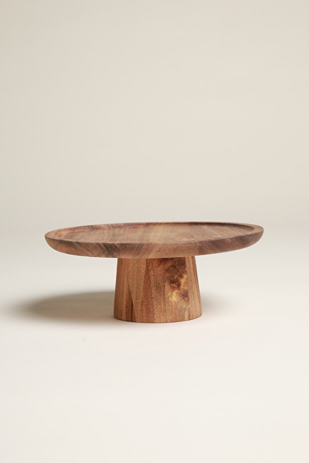 Acacia Cake Stand 8 Inch