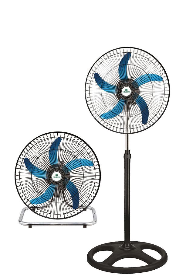 3in1 Sanayi Tipi Ayaklı, Masaüstü Vantilatör 80w - 4
