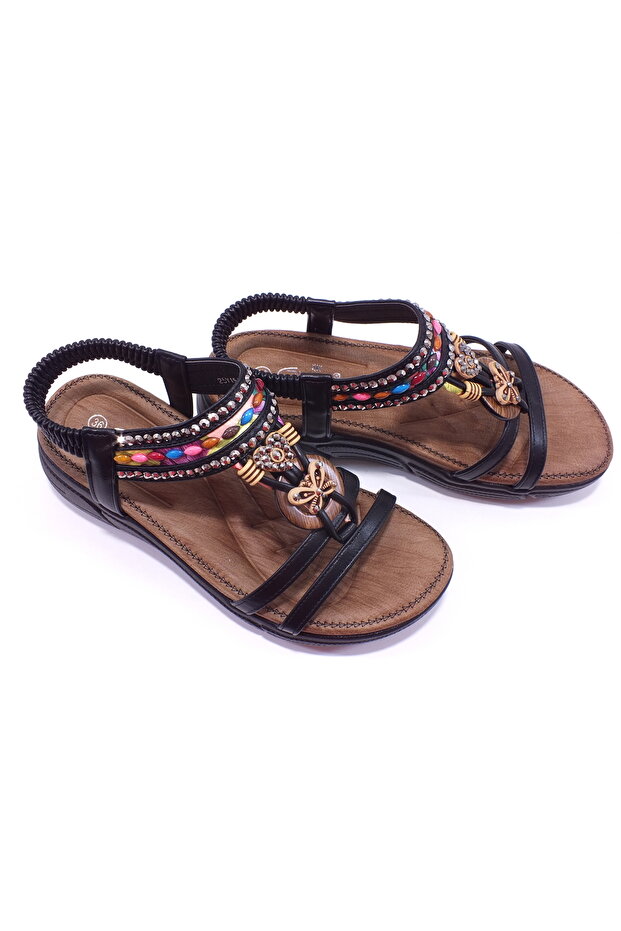 25Y154-2 Stone Sandals