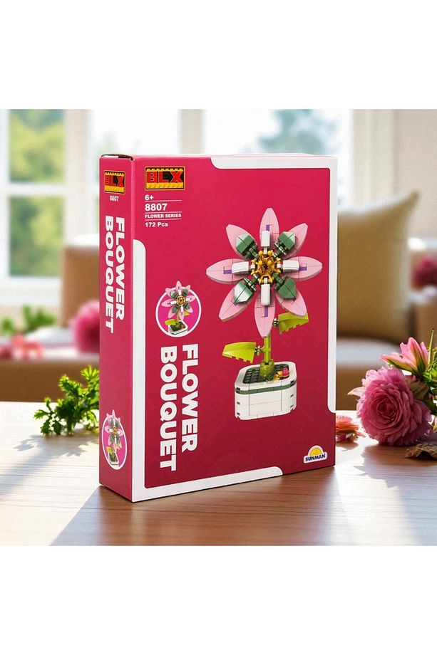 BLX Flower Set Orman Asması 172 Parça Blok Yapım Seti - 1