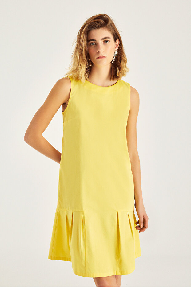 1694 ELBİSE SARI - 3