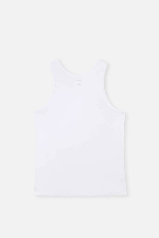 Beyaz Modal 2'li Atlet - 3