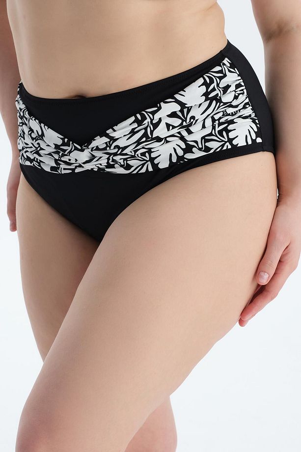Multicolor Yüksek Bel Bikini Alt - 5