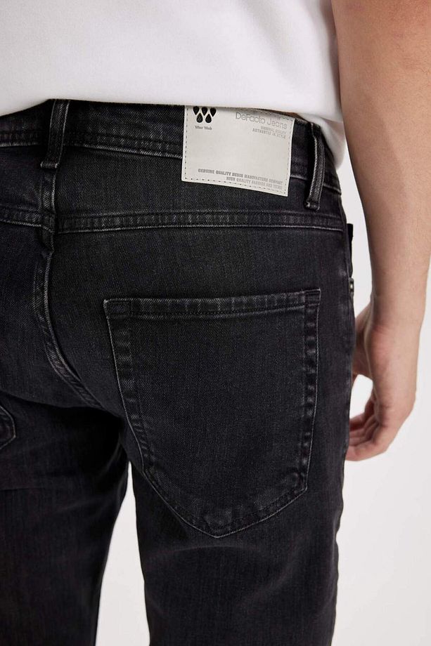 Pedro Slim Fit Dar Kalıp Normal Bel Dar Paça Jean Pantolon C5742AX24AU - 6