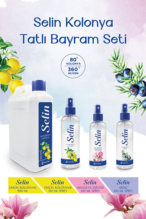 Kolonya Tatlı Bayram Seti - 1