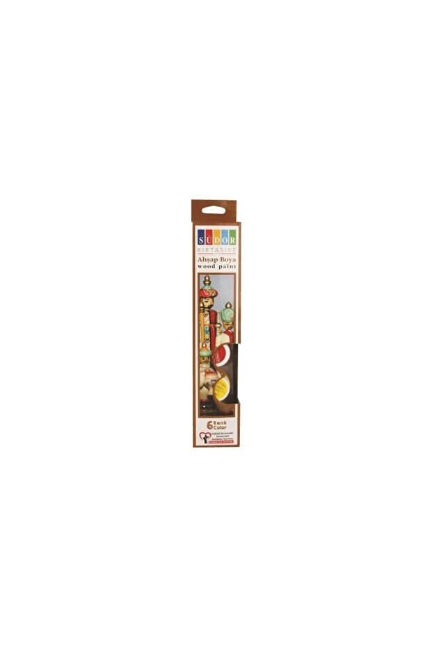 Ahşap Boya 15 ml 6 Renk Sd123 - 1