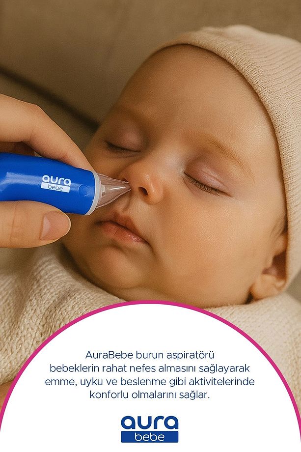 Bebek Burun Aspiratörü Ve 10 Adet Yedek Uç - Burun Temizleme Aspiratör Seti - 5