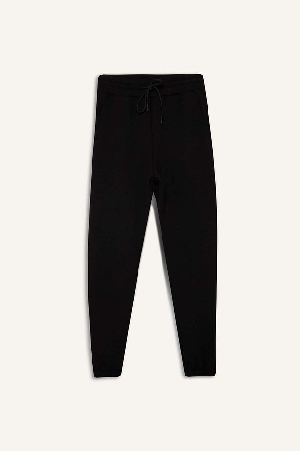 DeFactoFit Standart Fit Uzun İnce Jogger Eşofman Altı Cepli Beli Paçası Lastikli E3546AX24WN - 7