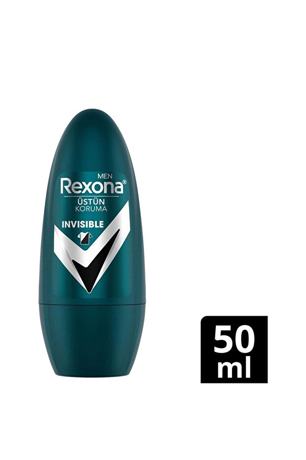 Rexona Men Invisible Black & White Roll-On Erkek Deodorant 50ML