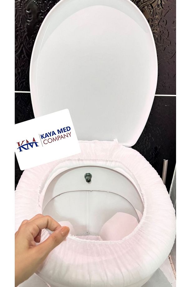 Taşınabilir Hijyenik Tek Kullanımlık WC Klozet Kılıfı - Güvenli ve Temiz Tuvalet Deneyimi! - 2