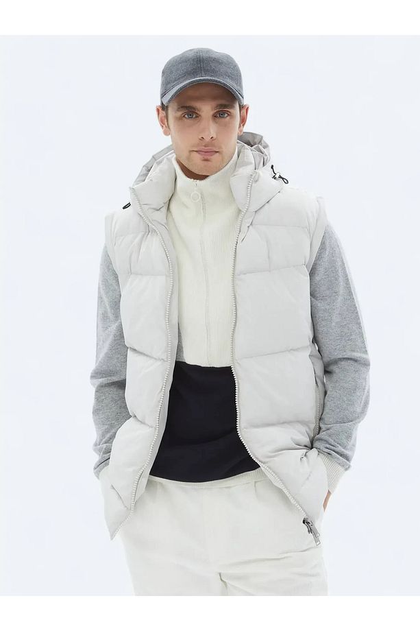 Taş Regular Fit Casual Dokuma Mont - 7
