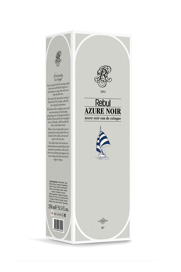 Azure Noir Kolonya Cam Şişe 250 ml - 2