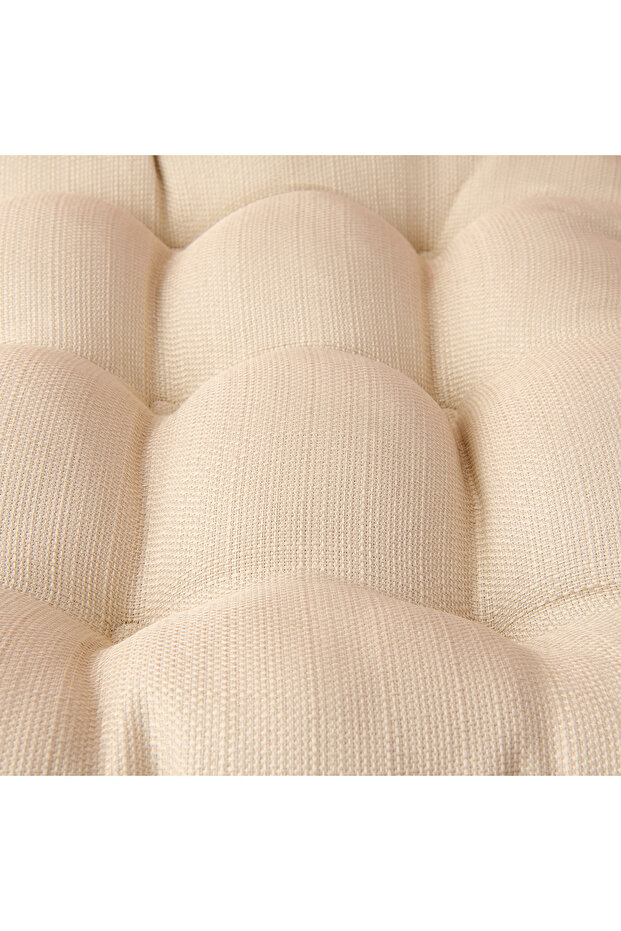 Soft Traum Sandalye Minderi - Bej - 45x45 cm - 4