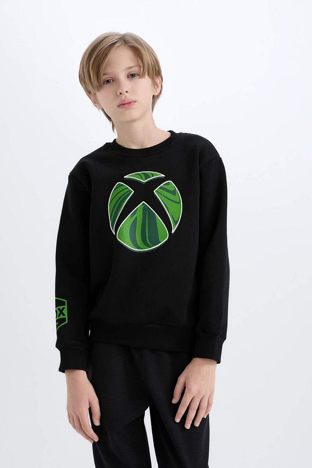 Erkek Çocuk Xbox Bisiklet Yaka Sweatshirt D6744A824WN - 3