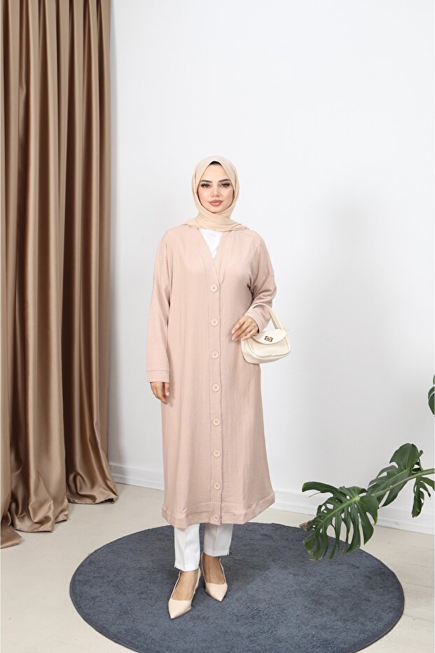 سترة طويلة ملفوفة