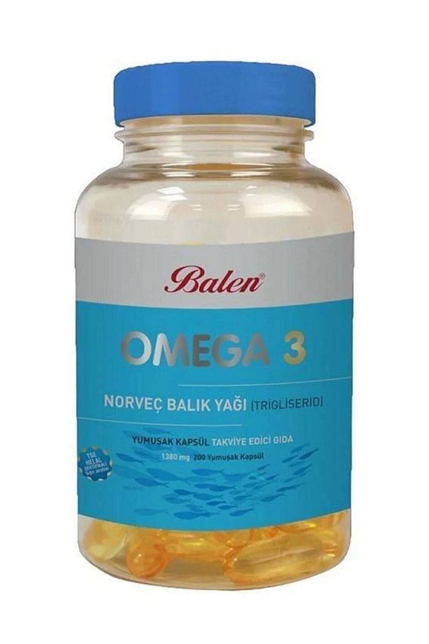 Omega 3 Norveç Balık Yağı 1380 Mg 200 Kapsül (TRİGLİSERİD FORM) - 2