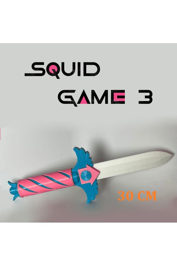 Squid Game 3 Bıçak Figürü - Squid Game 30 cm - 1