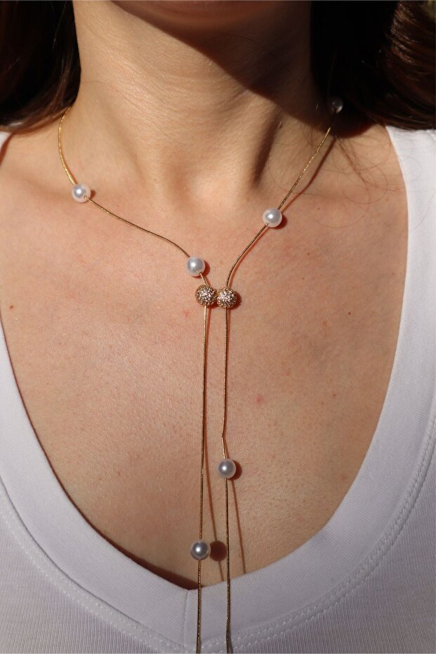 Lumito El Yapımı Kaitos Inci Kolye - 4